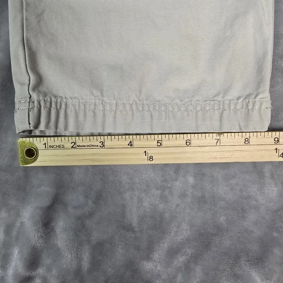 Columbia Off White Cropped Capris Womens Size 10 - Picture 3 of 9